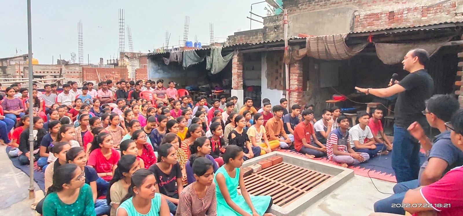 Motivational session by Lalmani Bhaiya