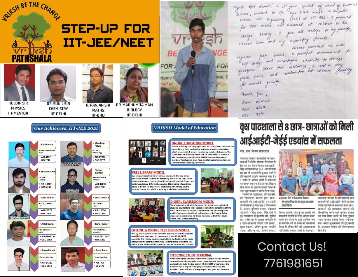 New Batch of IIT-JEE/NEET students