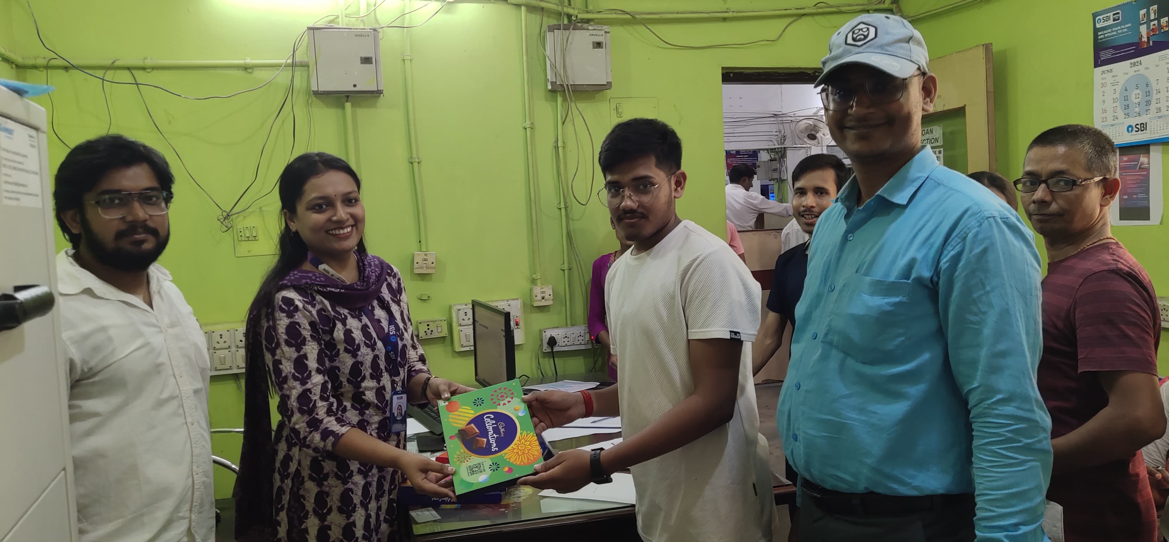 SBI MANPUR BRANCH VISIT
