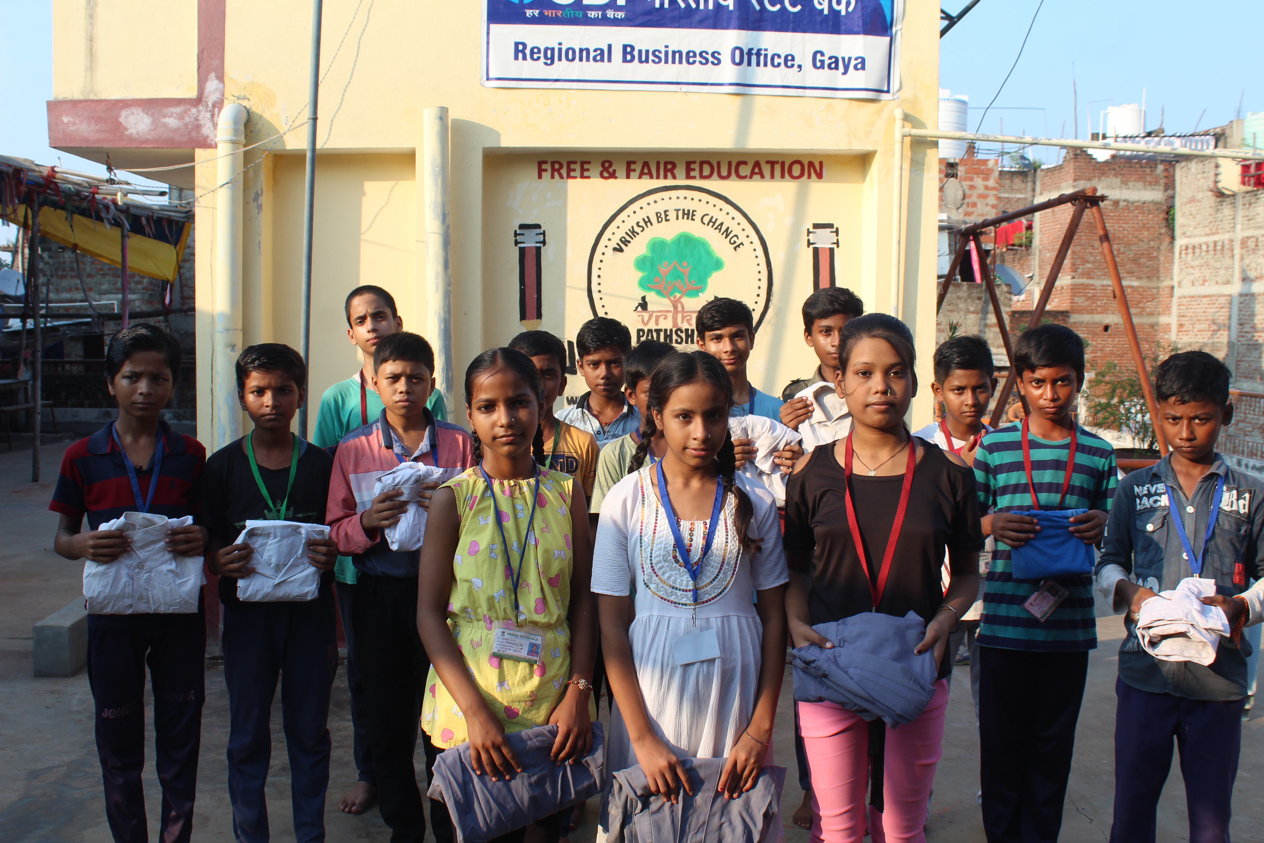 CLOTHES DISTRIBUTION