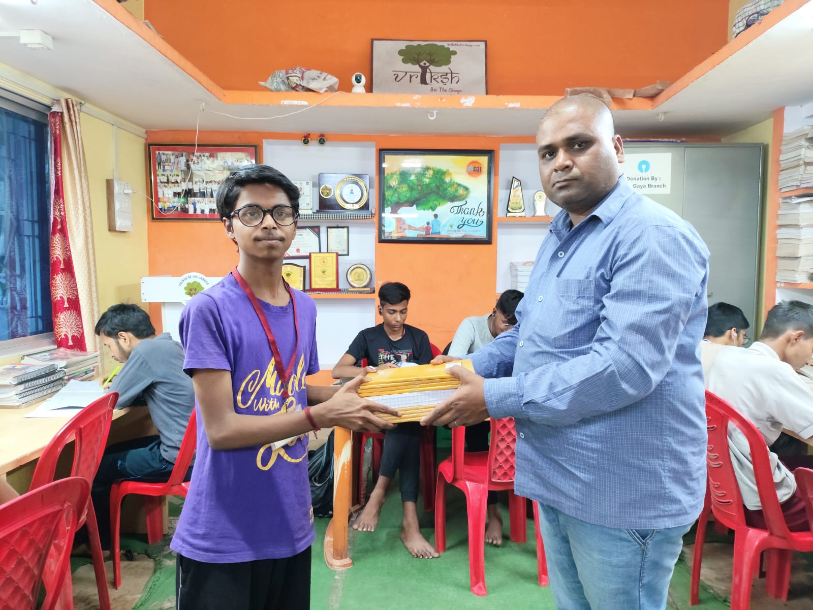 NOTEBOOK & BOOK DISTRIBUTION