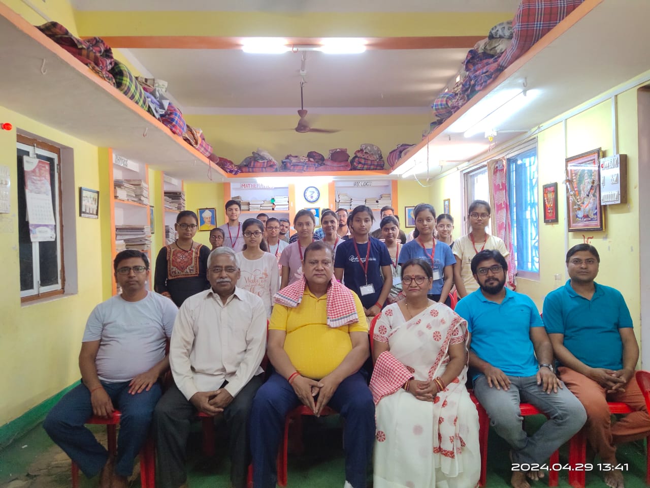 ANIL JI (FATHER OF SSP, GAYA, ASHISH BHARTI JI) VISITED VRIKSH