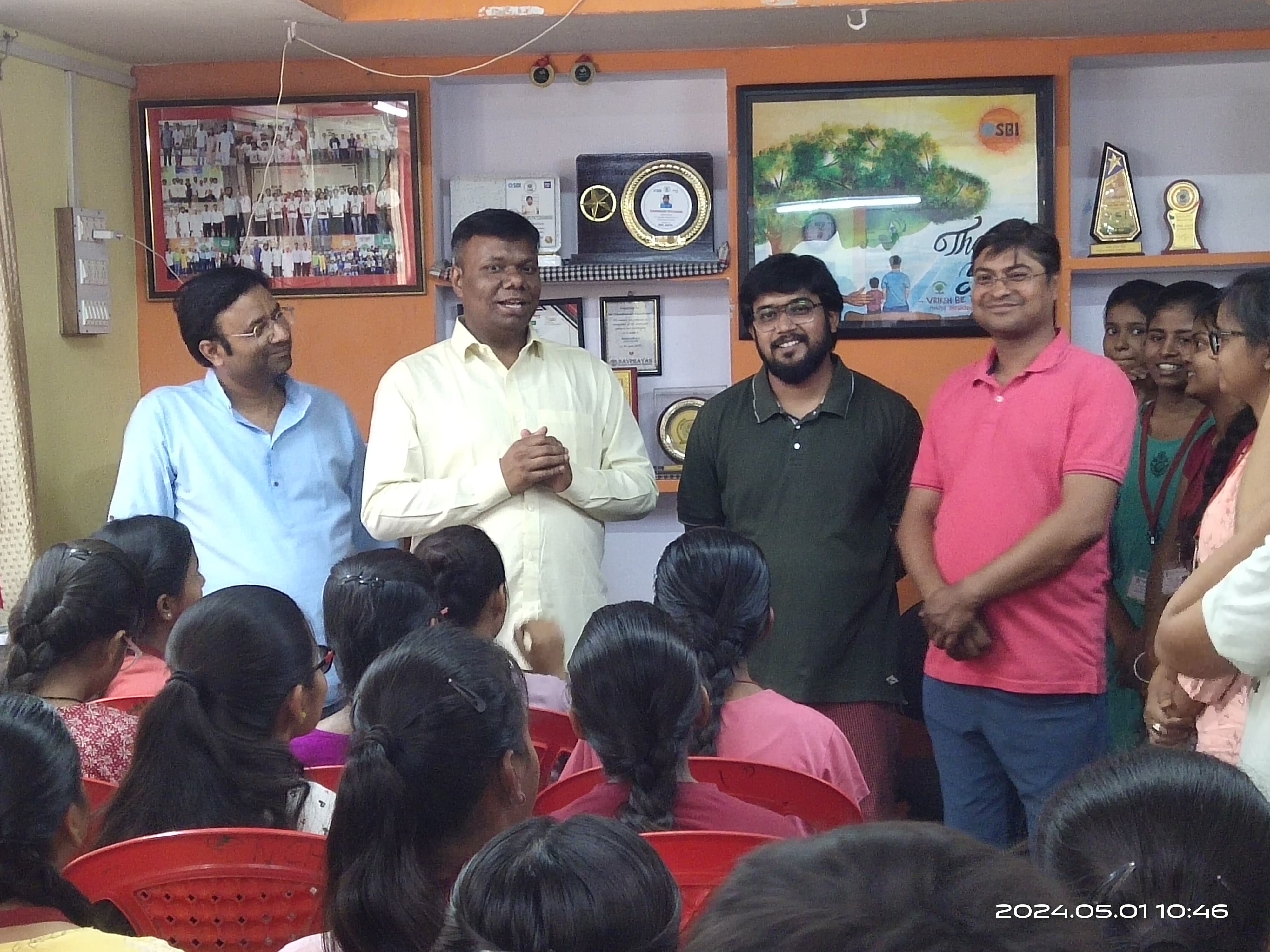 SENIORS VISITED VRIKSH PATHSHALA 